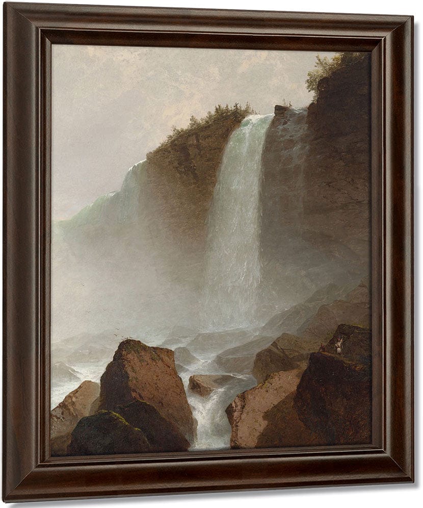 Niagara Falls By John Frederick Kensett Fine Art Print