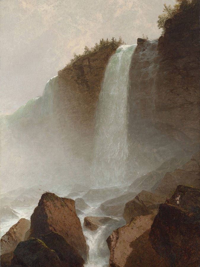 Niagara Falls By John Frederick Kensett Fine Art Print