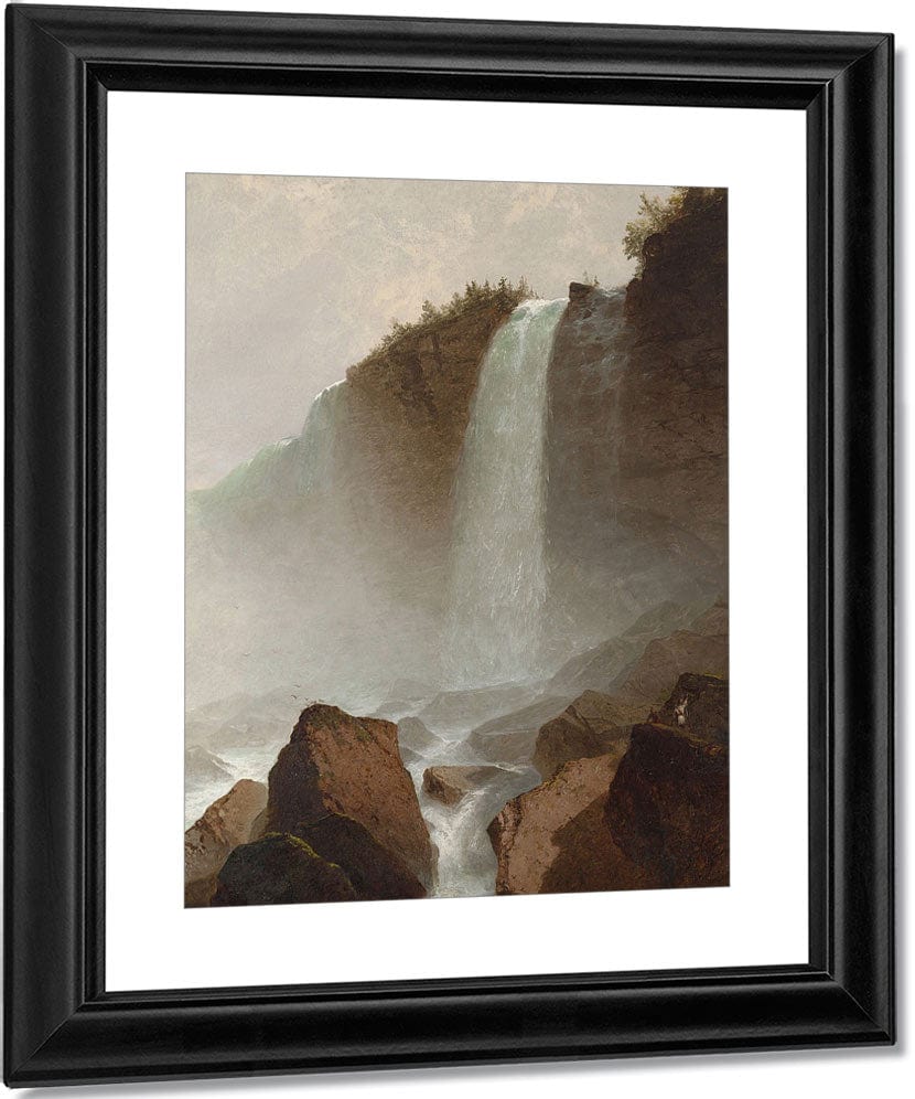 Niagara Falls By John Frederick Kensett Fine Art Print