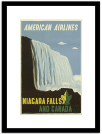 Niagara Falls  Vintage Poster Fine Art Print
