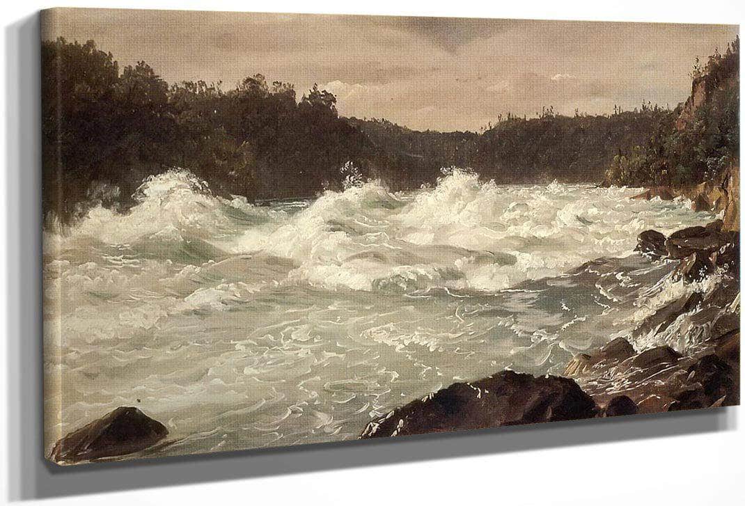 Niagra River Gorge By Frederic Edwin Church Fine Art Print