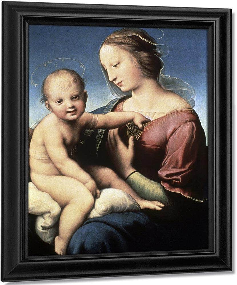 Niccolini Cowper Madonna By Raphael Fine Art Print