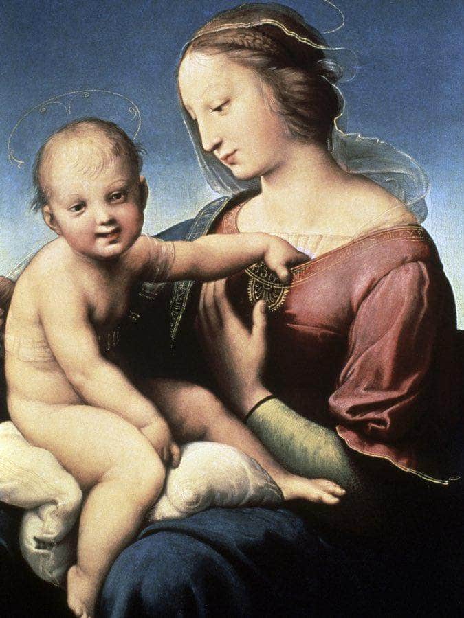 Niccolini Cowper Madonna By Raphael Fine Art Print