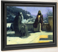 Nicodemus Visiting Jesus By Henry Ossawa Tanner Fine Art Print