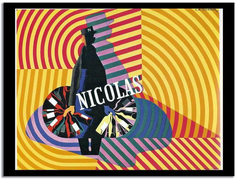 Nicolas  Vintage Poster Fine Art Print