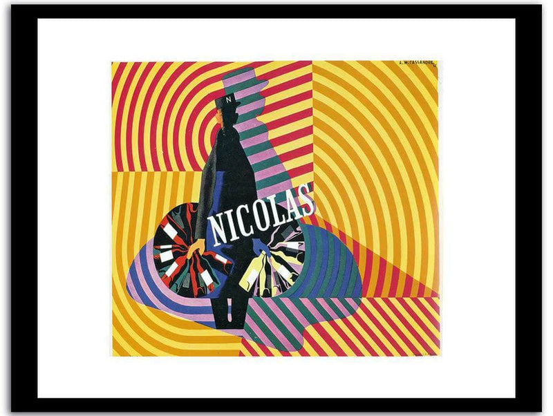 Nicolas  Vintage Poster Fine Art Print