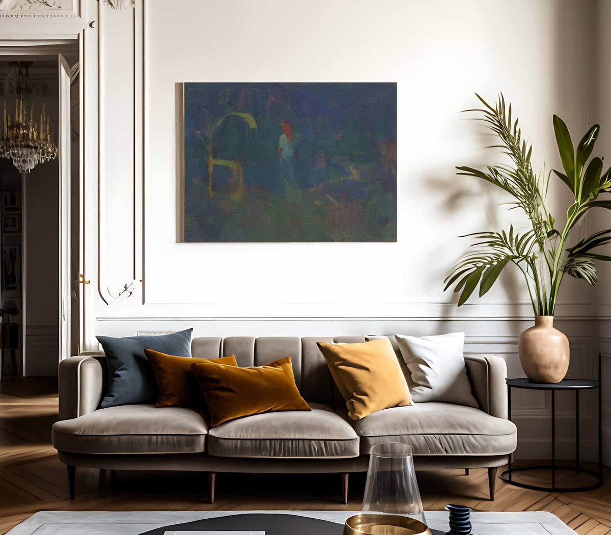 Night Air By Rex Slinkard Fine Art Print