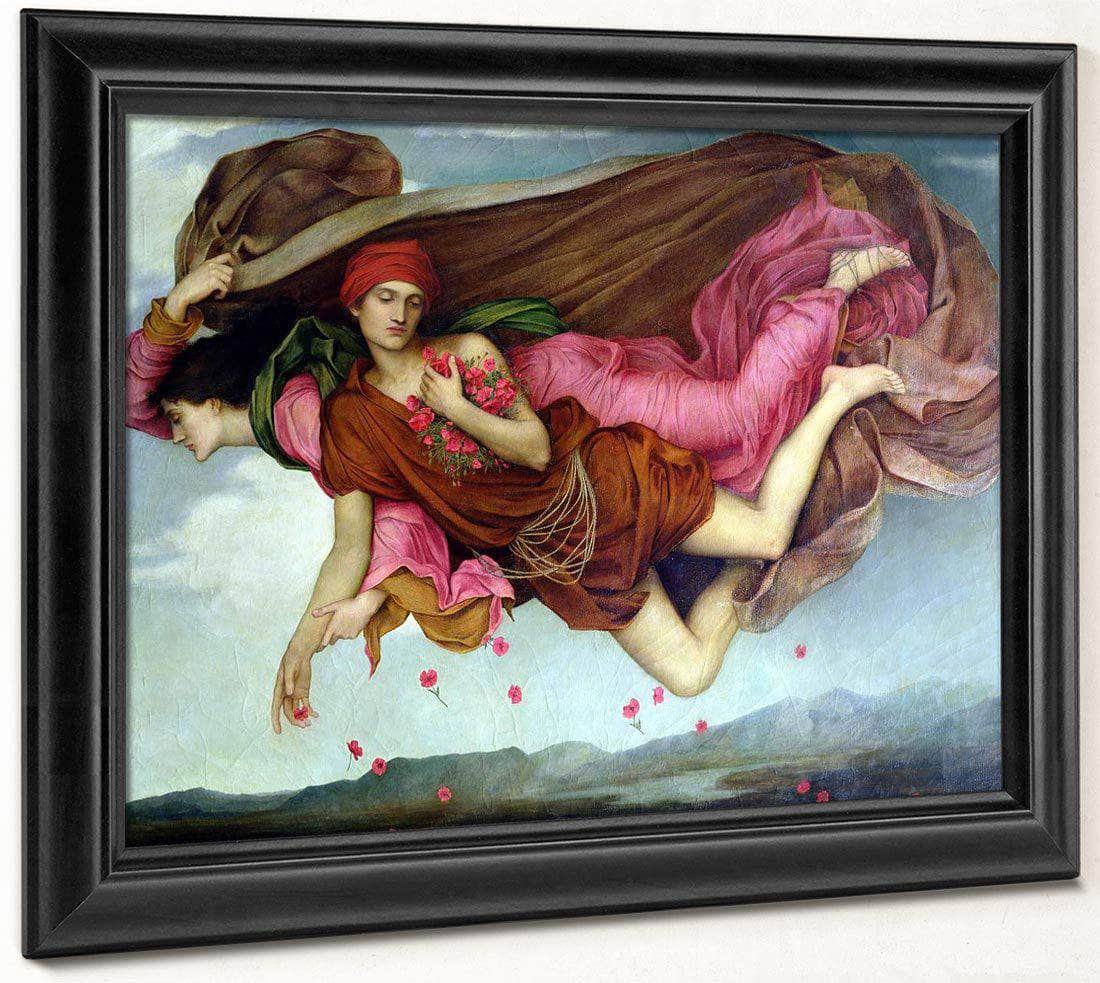 Night And Sleep 1878 By Evelyn De Morgan Fine Art Print