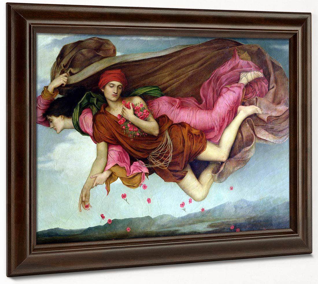 Night And Sleep 1878 By Evelyn De Morgan Fine Art Print