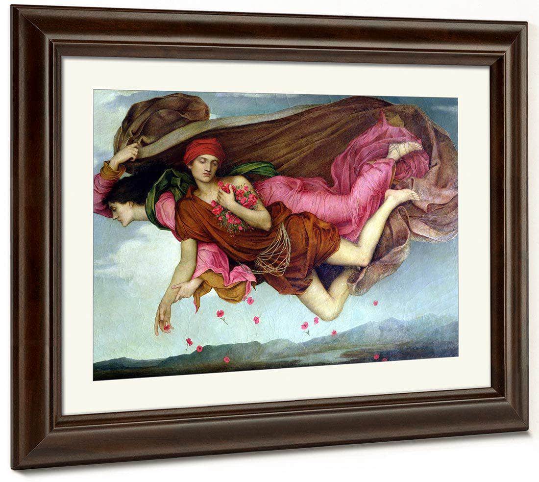 Night And Sleep 1878 By Evelyn De Morgan Fine Art Print