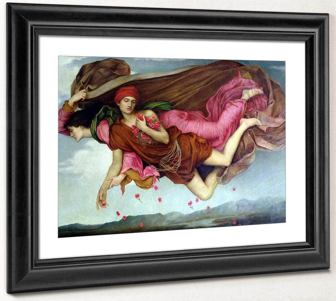Night And Sleep 1878 By Evelyn De Morgan Fine Art Print