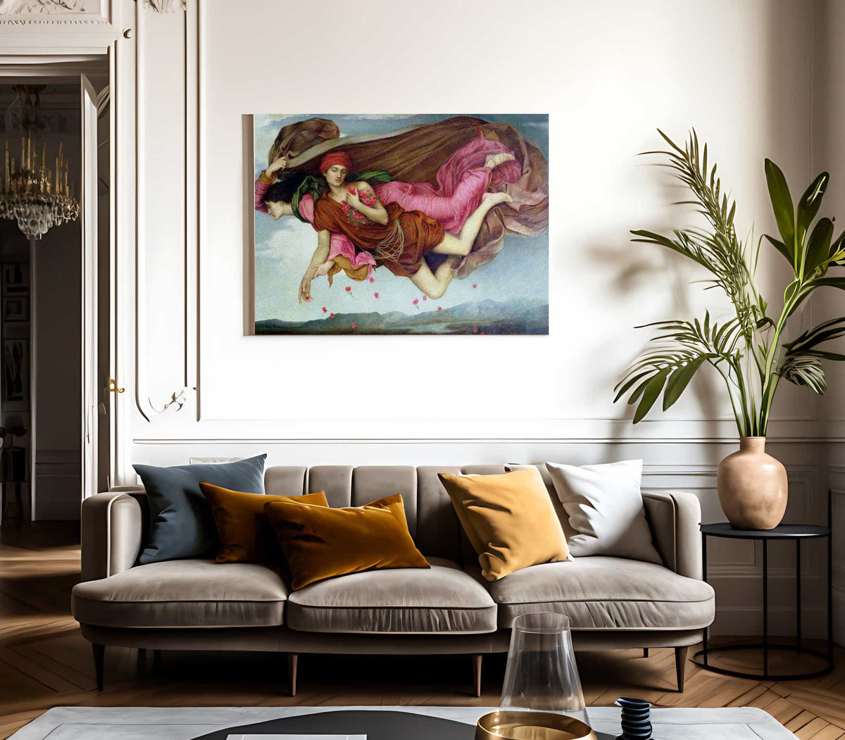 Night And Sleep 1878 By Evelyn De Morgan Fine Art Print