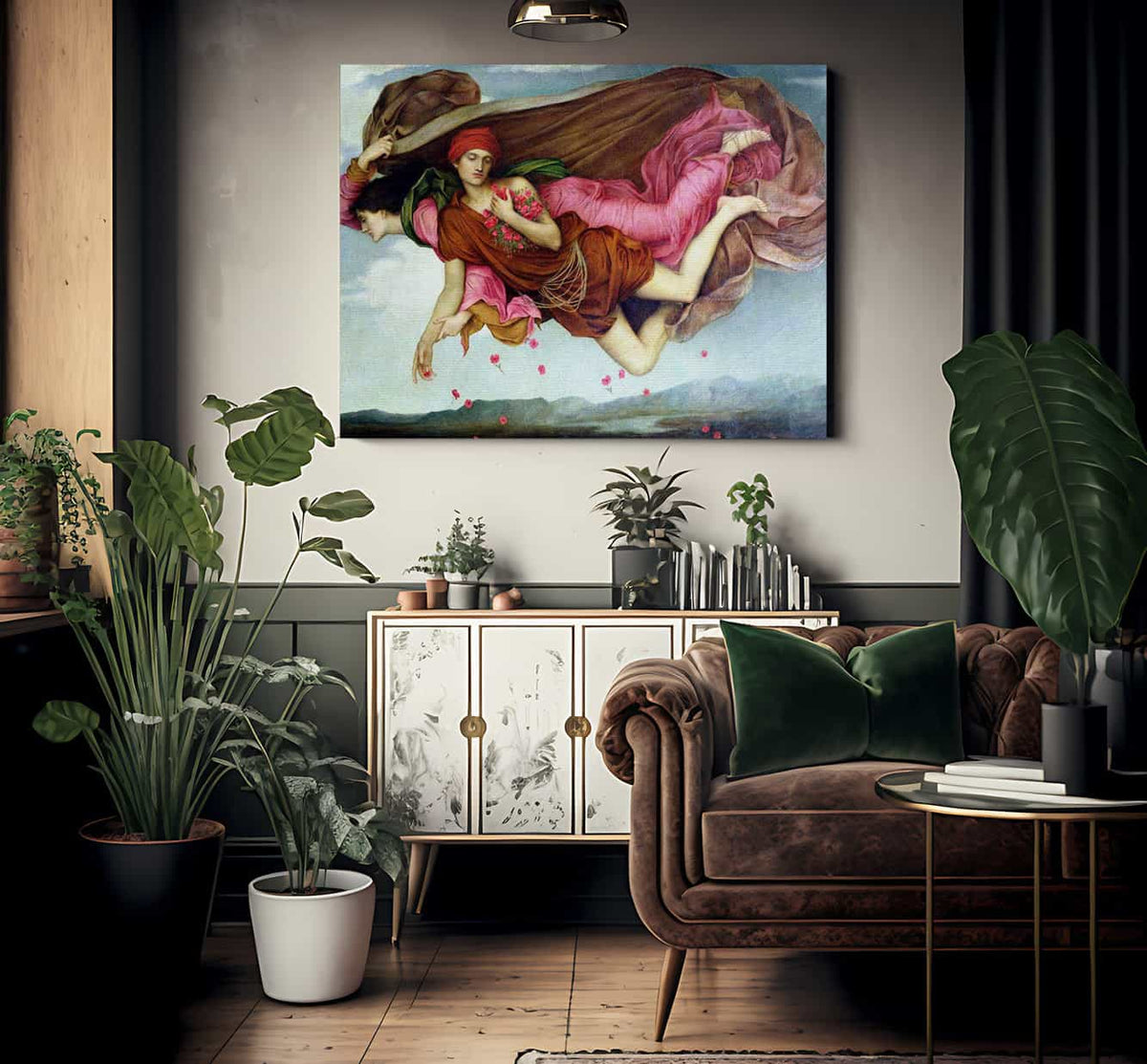 Night And Sleep 1878 By Evelyn De Morgan Fine Art Print