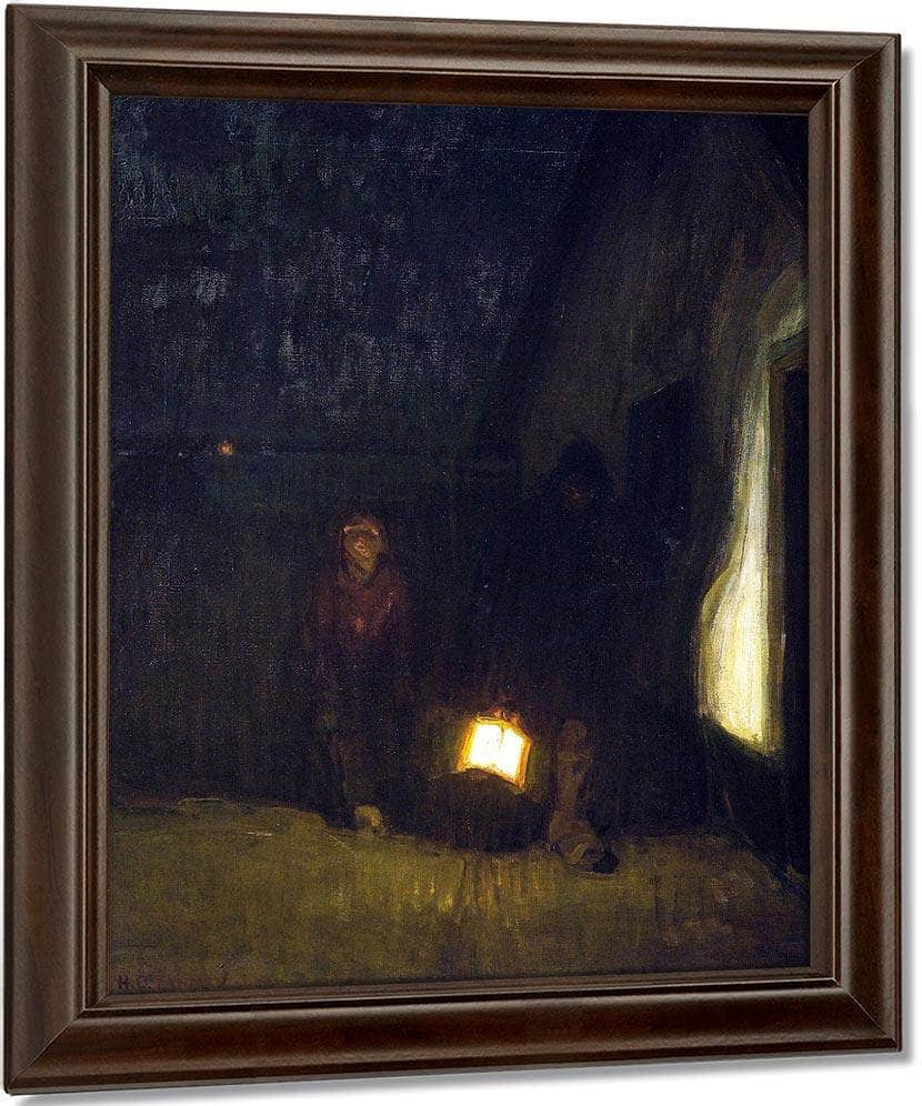 Night By Henry Ossawa Tanner Fine Art Print