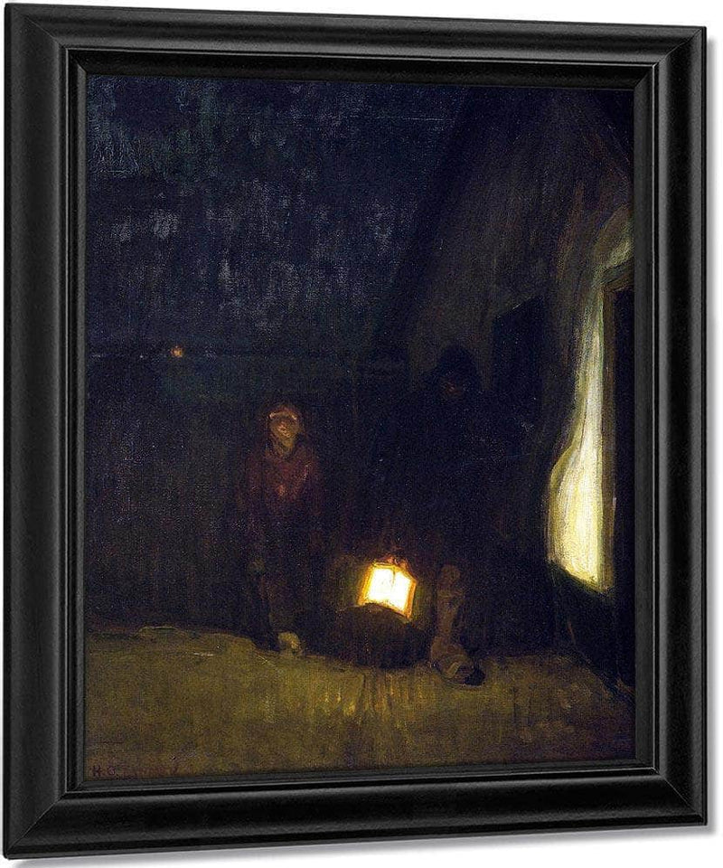 Night By Henry Ossawa Tanner Fine Art Print