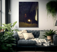 Night By Henry Ossawa Tanner Fine Art Print