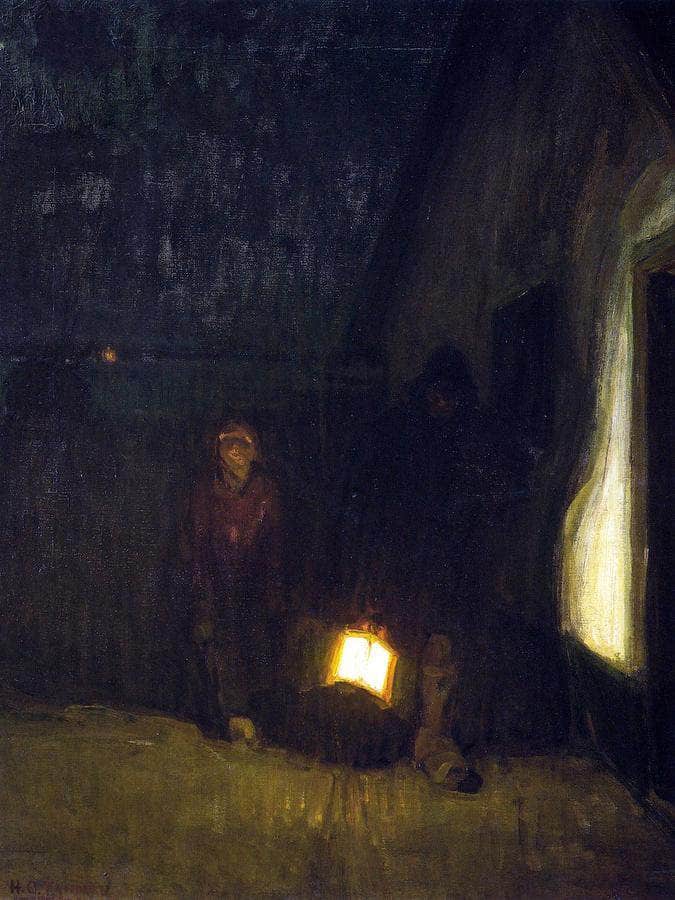 Night By Henry Ossawa Tanner Fine Art Print
