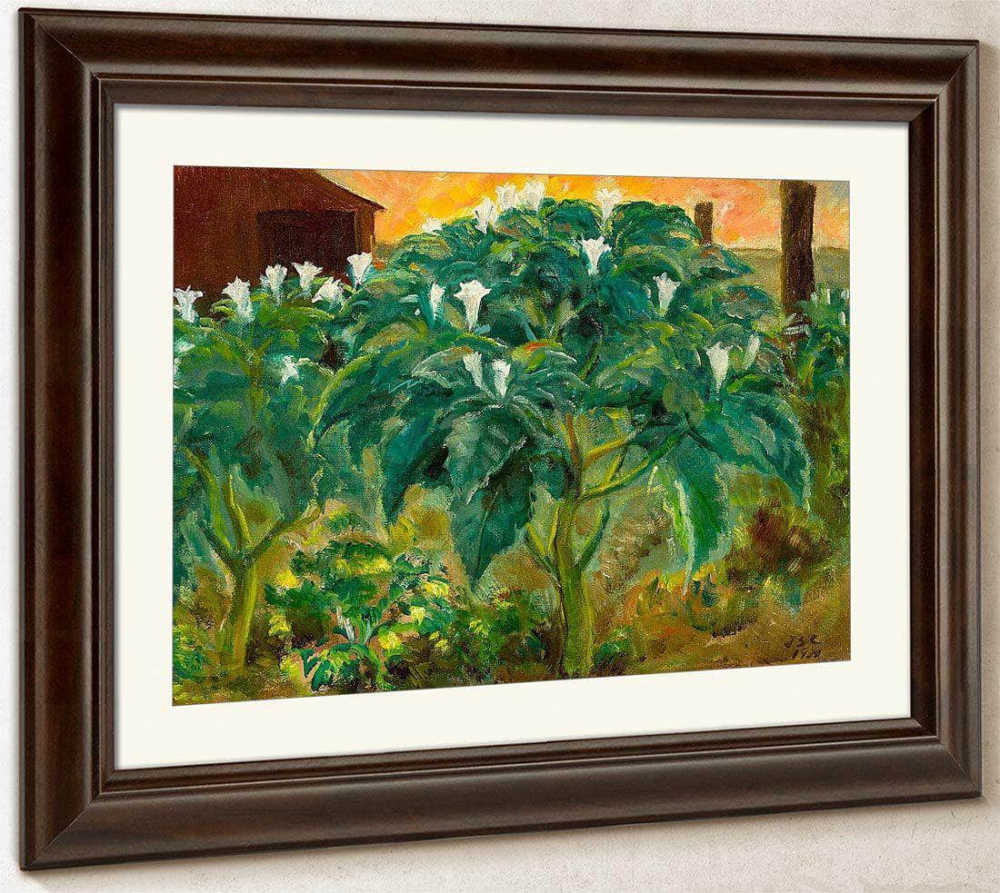 Night Flower By John Steuart Curry Fine Art Print