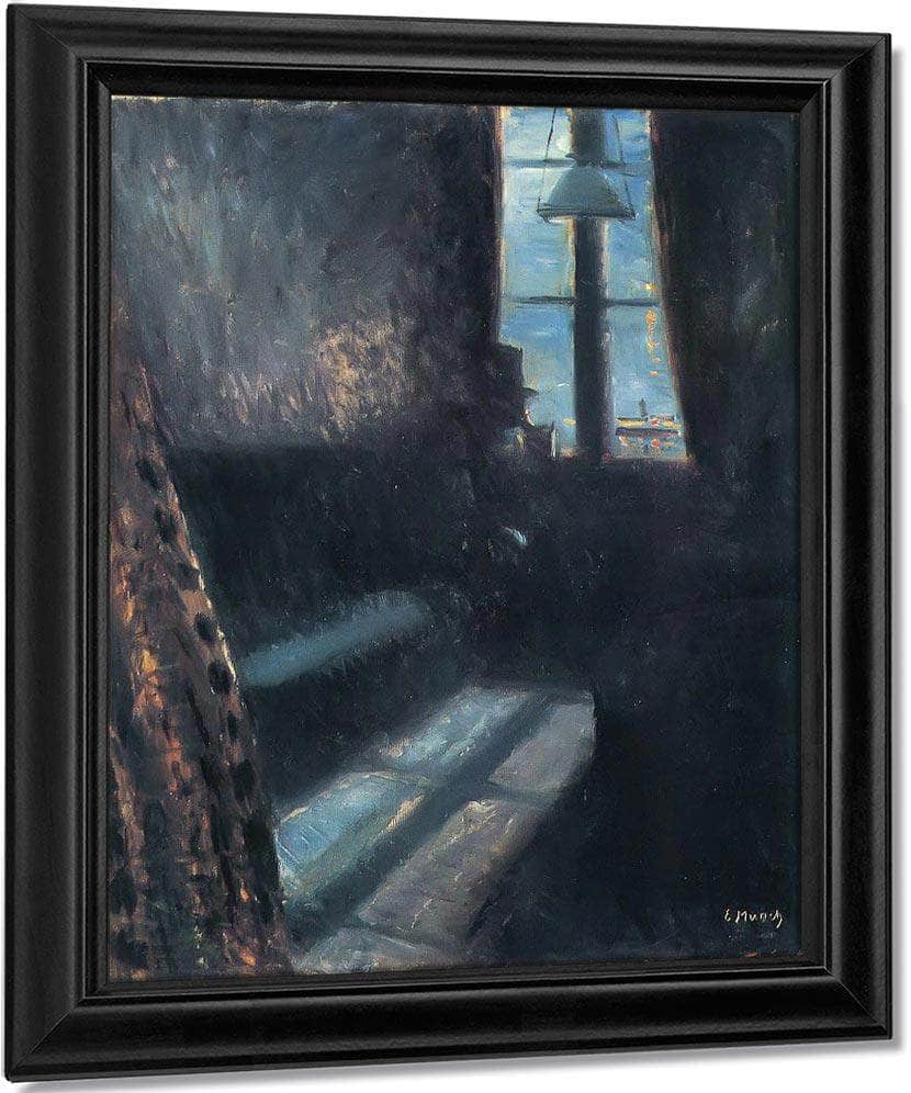 Night In St By Edvard Munch Fine Art Print
