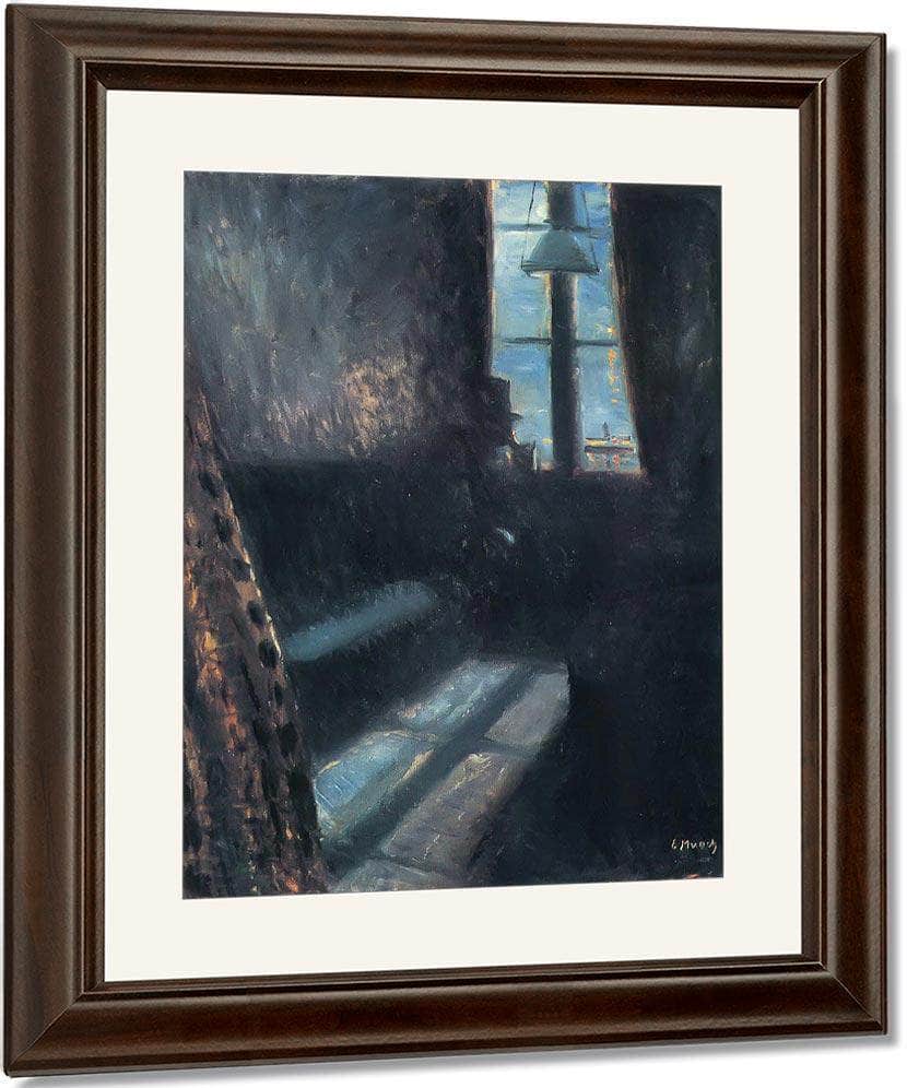 Night In St By Edvard Munch Fine Art Print