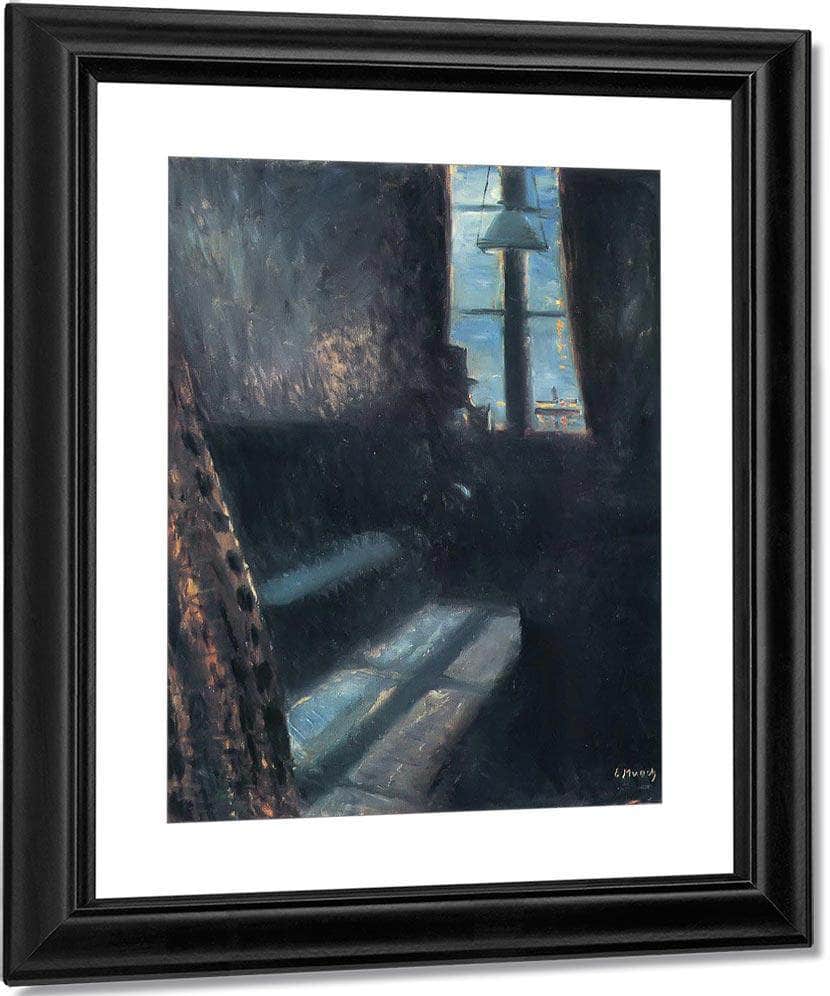 Night In St By Edvard Munch Fine Art Print