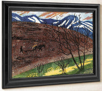 Night Ploughing 2 By Nicolai Astrup Fine Art Print