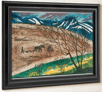 Night Ploughing By Nicolai Astrup Fine Art Print