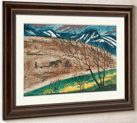 Night Ploughing By Nicolai Astrup Fine Art Print