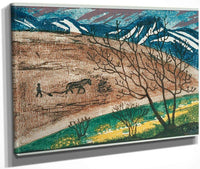 Night Ploughing By Nicolai Astrup Fine Art Print