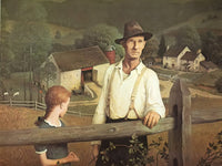 Nightfall By NC Wyeth Fine Art Print