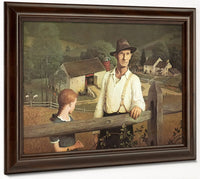 Nightfall By NC Wyeth Fine Art Print