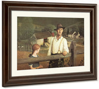 Nightfall By NC Wyeth Fine Art Print