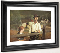 Nightfall By NC Wyeth Fine Art Print