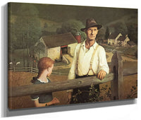 Nightfall By NC Wyeth Fine Art Print