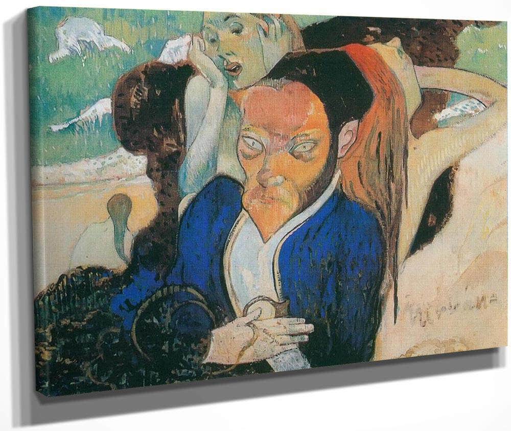 Nirvana ( Portrait Of Meyer De Haan) By Paul Gauguin Fine Art Print