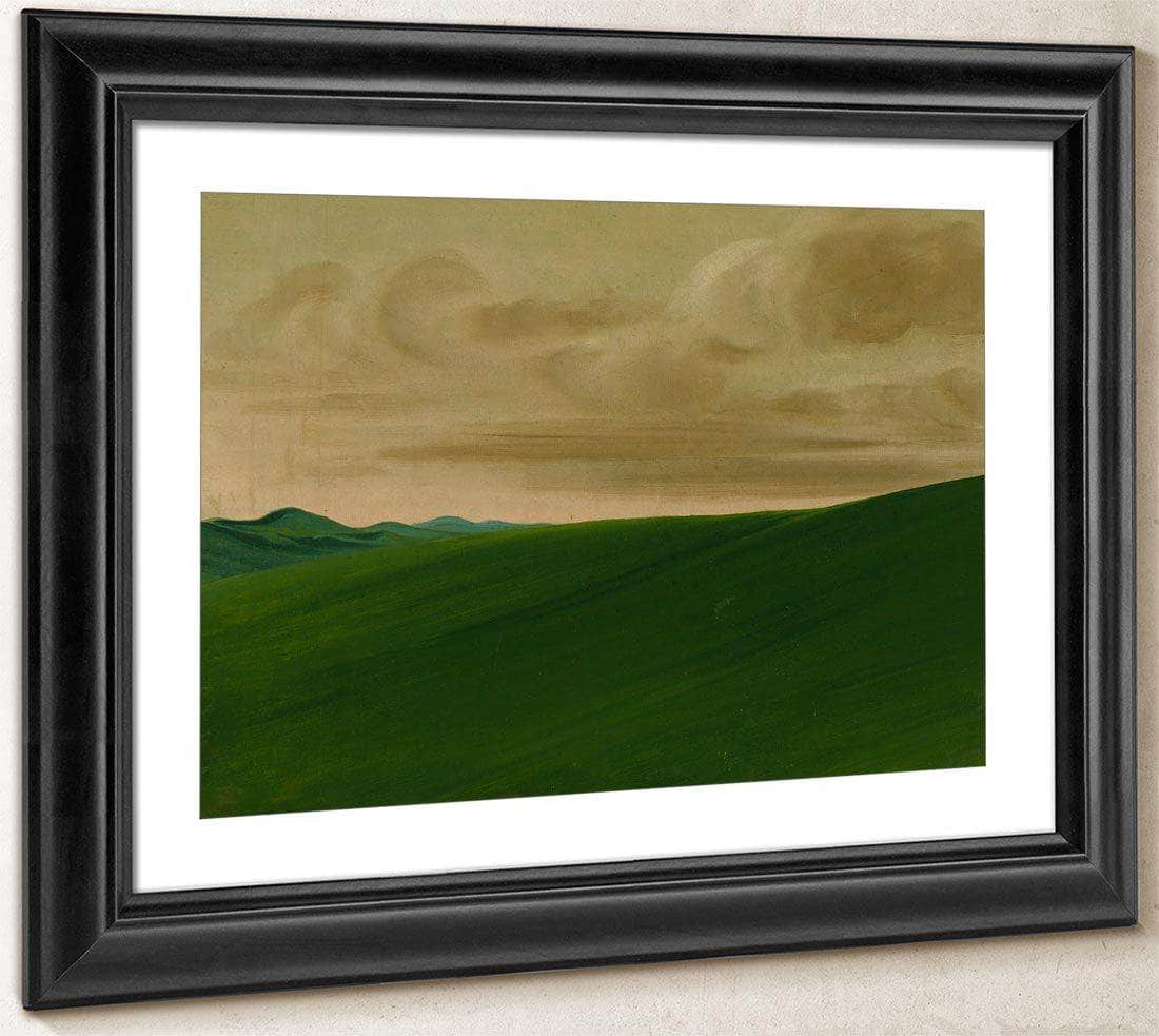 Nishnabottana Bluffs, Upper Missouri By George Catlin Fine Art Print