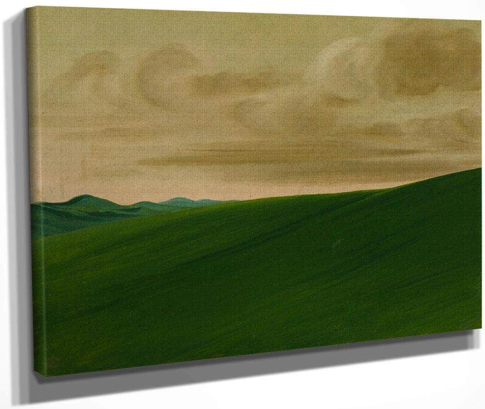 Nishnabottana Bluffs, Upper Missouri By George Catlin Fine Art Print