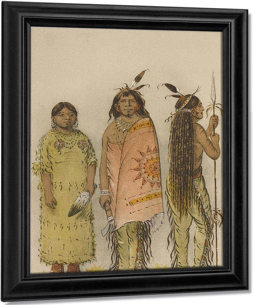 No Name 5 By George Catlin Fine Art Print