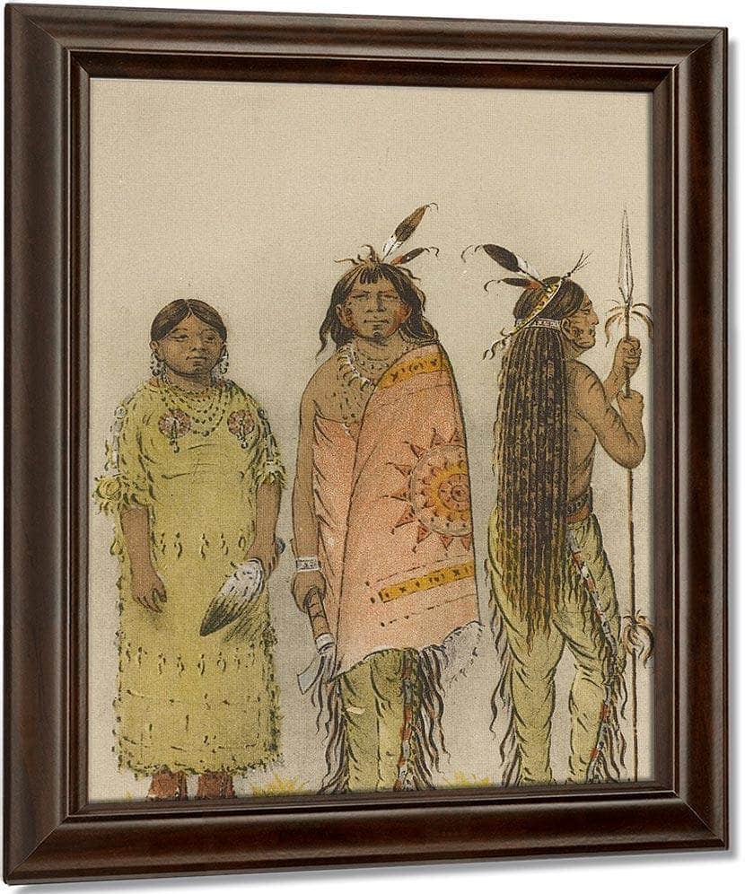No Name 5 By George Catlin Fine Art Print
