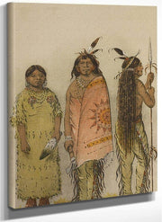 No Name 5 By George Catlin Fine Art Print