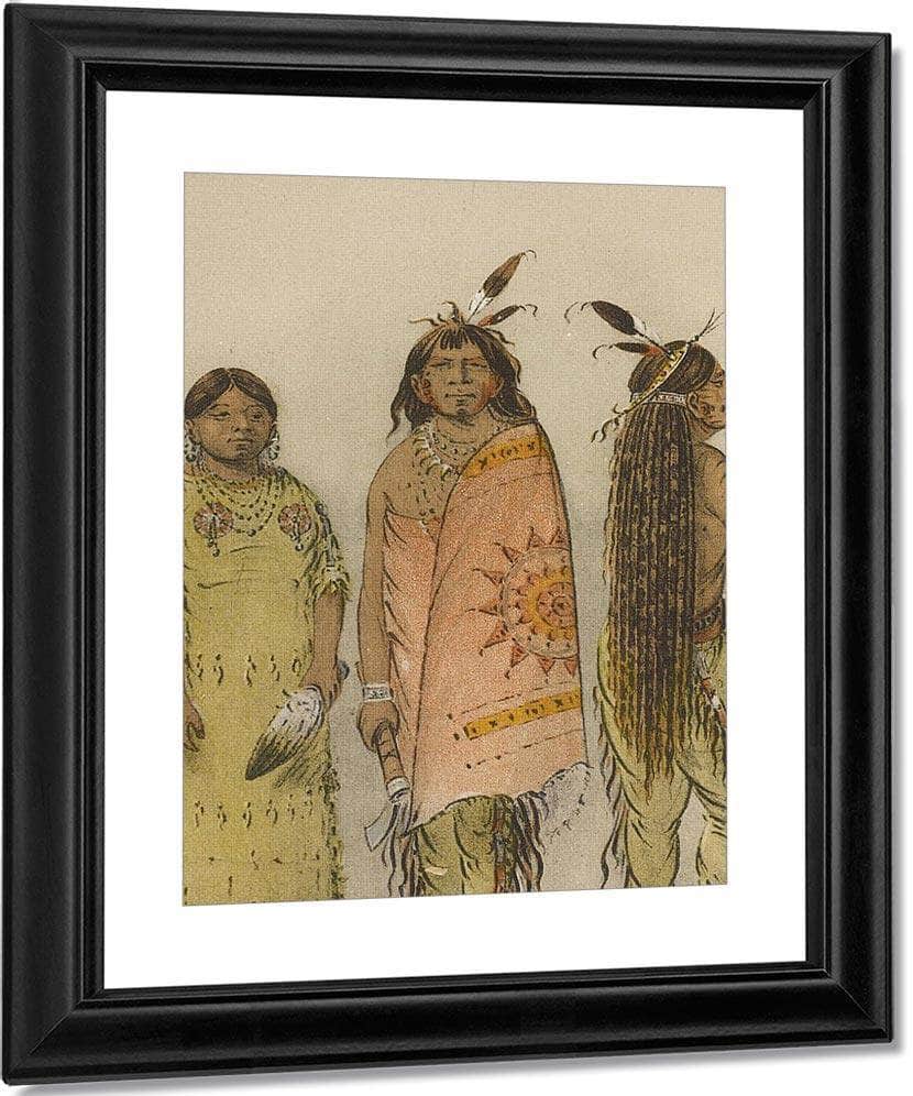 No Name 5 By George Catlin Fine Art Print