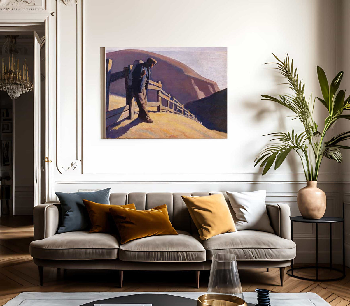 No Place To Go By Maynard Dixon Fine Art Print