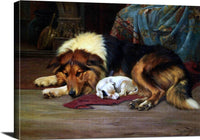 No Walk Today Painting Wright Barker Canvas Art Fine Art Print