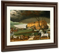 Noah 1039 S Ark 1846 By Edward Hicks Fine Art Print