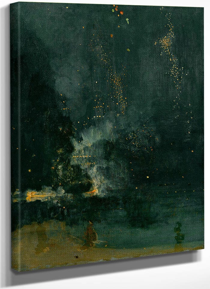 Nocturne Black Gold By James McNeill Whistler Fine Art Print