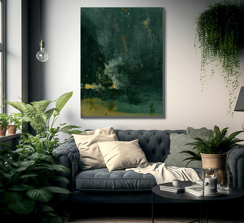 Nocturne Black Gold By James McNeill Whistler Fine Art Print