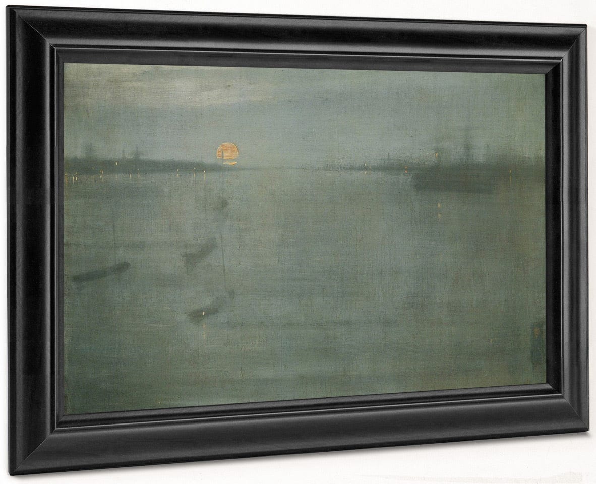 Nocturne Blue And Gold Southampton Water By James McNeill Whistler Fine Art Print