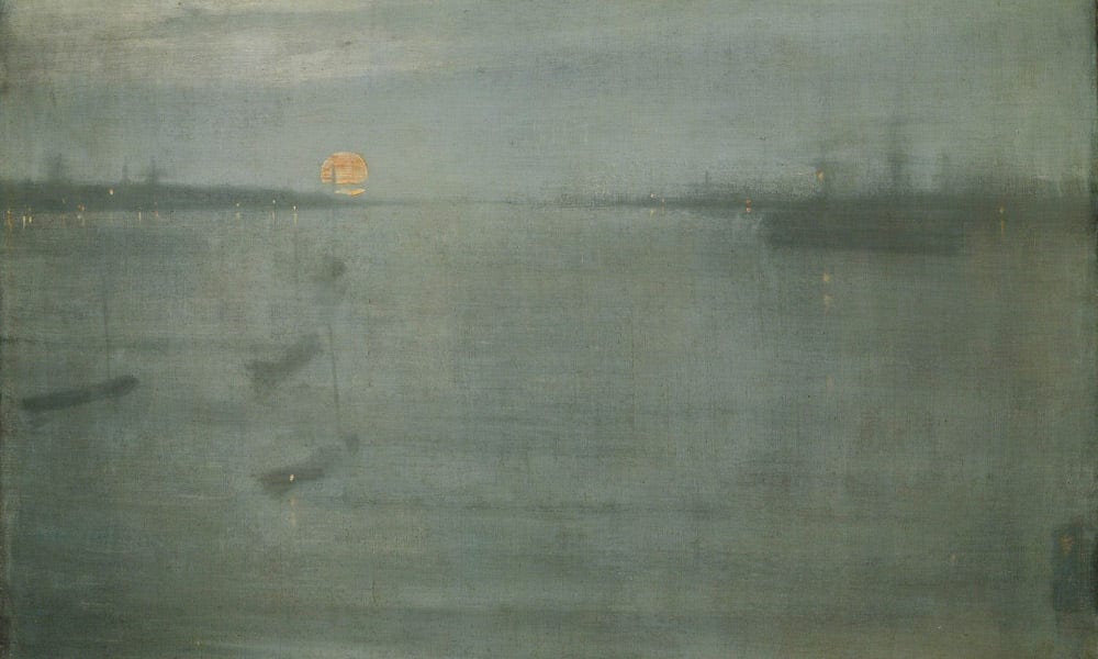 Nocturne Blue And Gold Southampton Water By James McNeill Whistler Fine Art Print