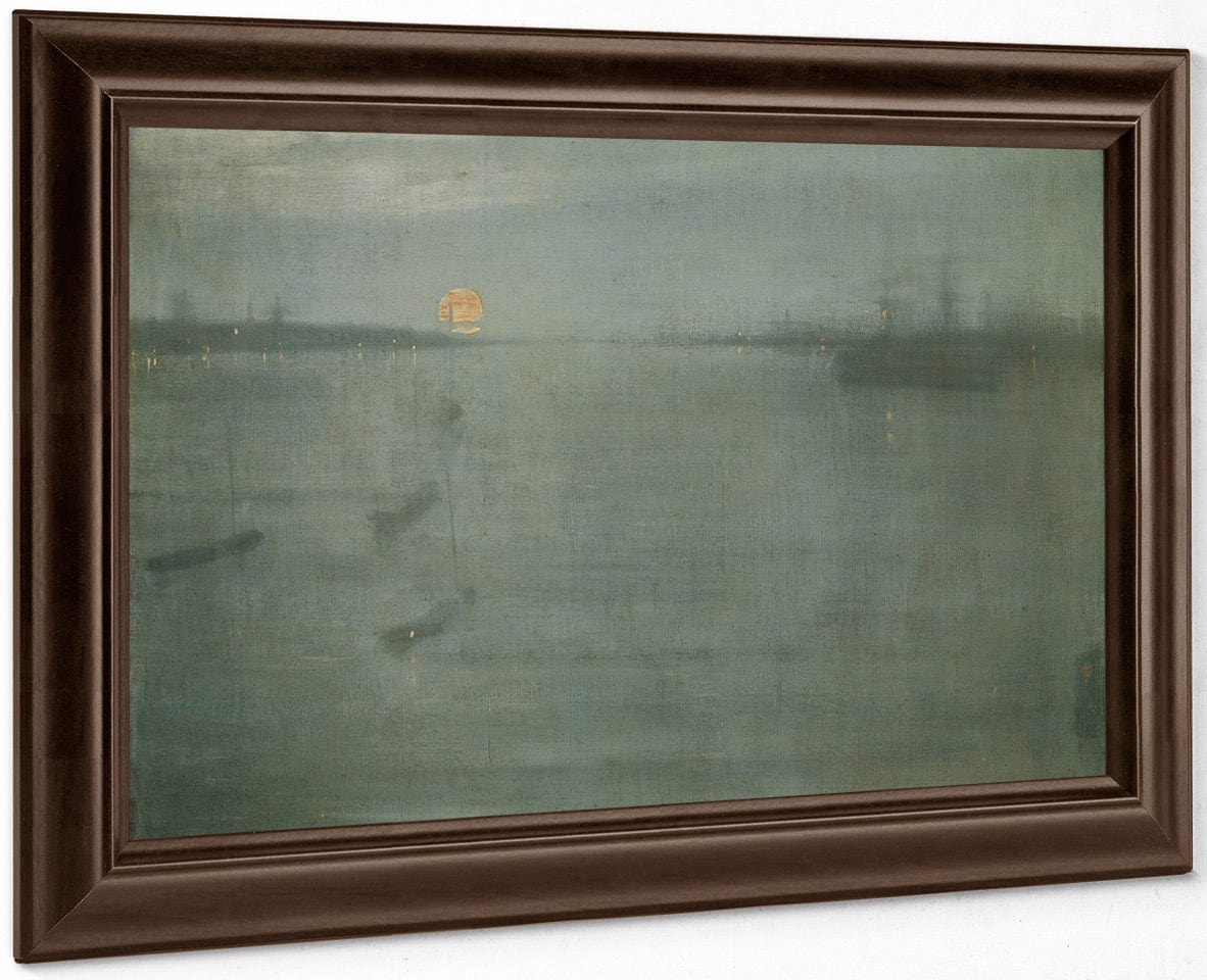 Nocturne Blue And Gold Southampton Water By James McNeill Whistler Fine Art Print