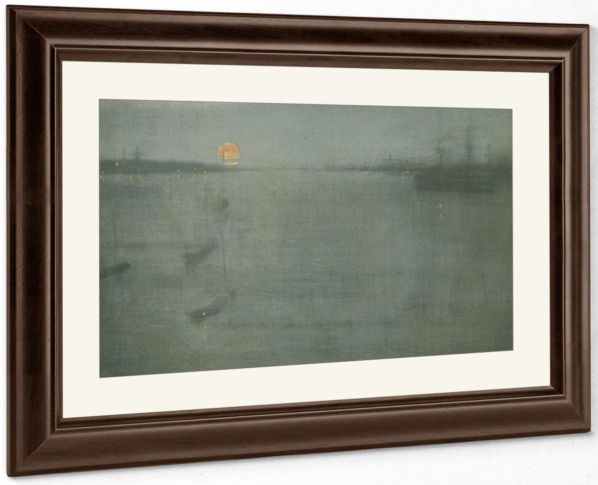 Nocturne Blue And Gold Southampton Water By James McNeill Whistler Fine Art Print